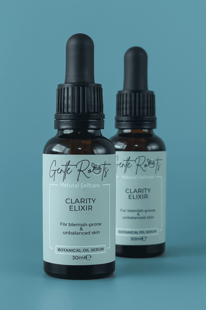 Clarity Elixir – Natural Face Oil for Acne-Prone, Blemish-prone and Unbalanced Skin by Gentle Roots